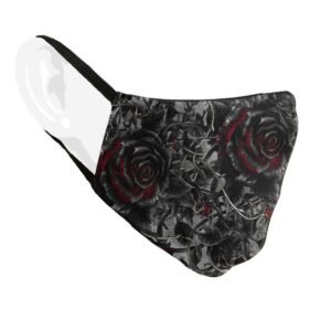 Bleeding Roses Nest sublima Fashion Face Covering