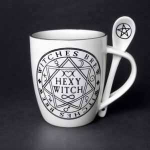 Hexy Witch: Mug and Spoon Set