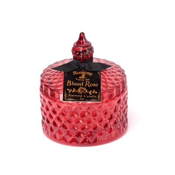 Scented Boudoir Candle Jar - Blood Rose (Small)