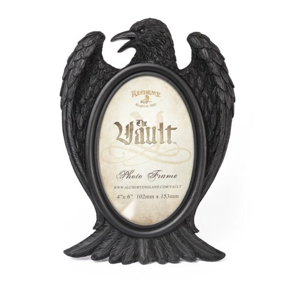Black Raven Photo Frame