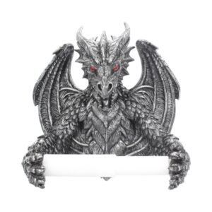 Obsidian Toilet Roll Holder