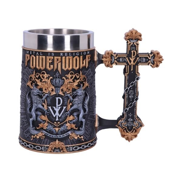 b5298s0.jpg Powerwolf Metal is Religion Tankard 15.5cm