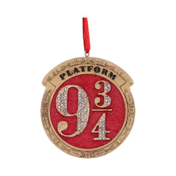 b5677t1.jpg Harry Potter Platform 9 3/4 Hanging Ornament 8.2cm