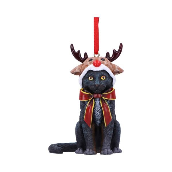 b5781u1.jpg Reindeer Cat Hanging Ornament (LP) 9cm