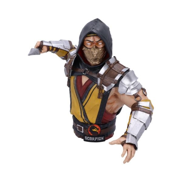 b6125w2.jpg Mortal Kombat Scorpion Bust 29.5cm