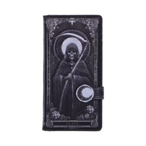 Skeleton Tarot Embossed Purse