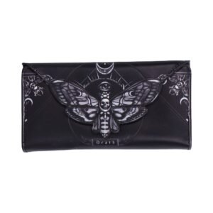 Death?s Head Moth Embossed Purse