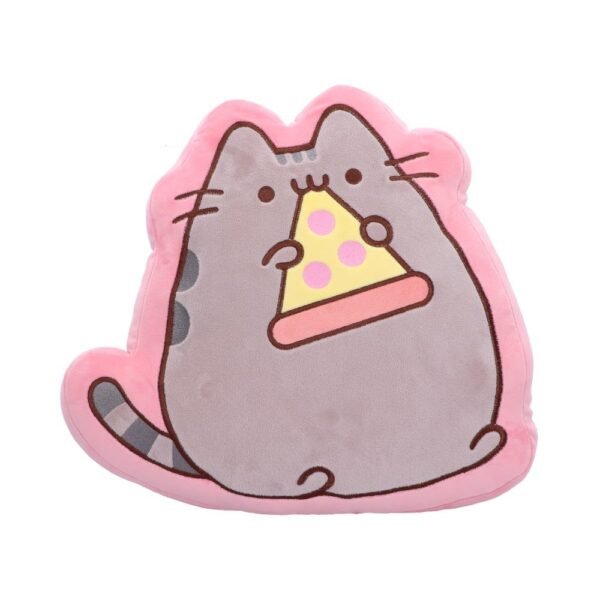 c6374x3.jpg Pusheen Pizza Cushion 40cm