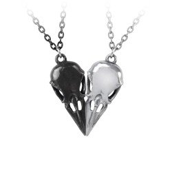 Coeur Crane - Couple's Friendship Necklace