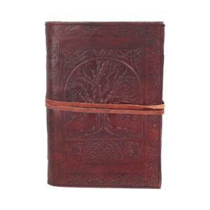 Tree Of Life Leather Embossed Journal 18 x 25cm