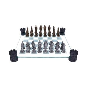 Medieval Knight Chess Set 43cm