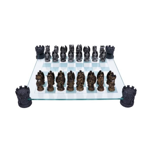 nem5404.jpg Kingdom Of The Dragon Chess Set 43cm