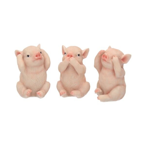 u3485j7.jpg Three Wise Pigs 9.5cm