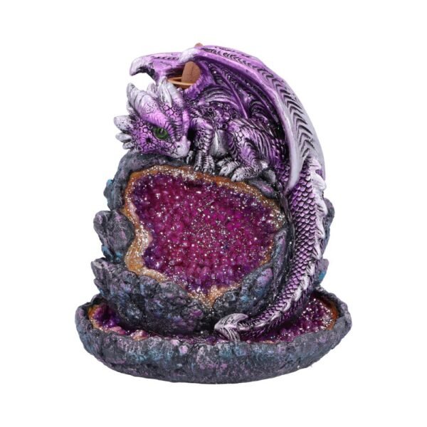 u5500t1.jpg Crystalline Protector Backflow Incense Burner 14.2