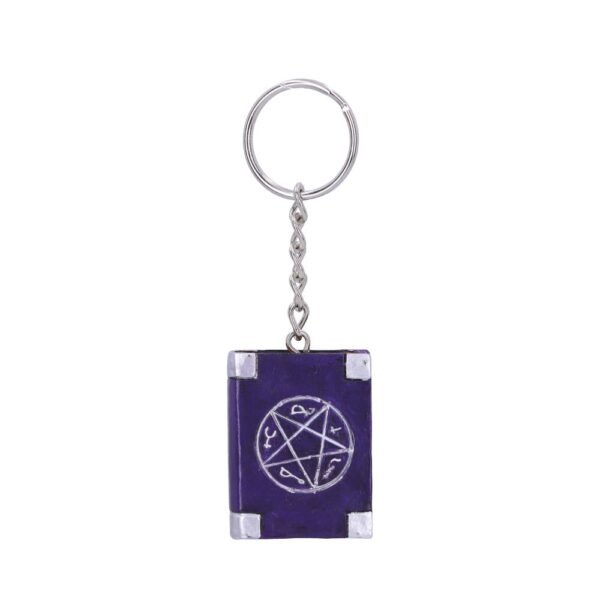 u5508t1.jpg Book of Spells Keyring 4.5cm (Pack of 12)