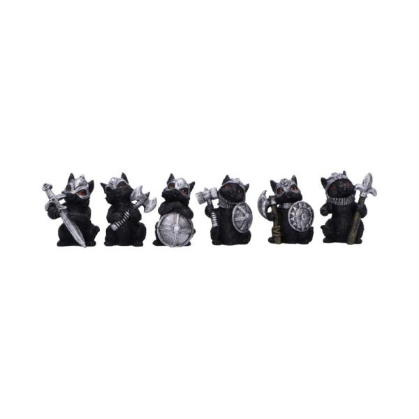 Cat Crusaders (Set of 6) 5.5cm