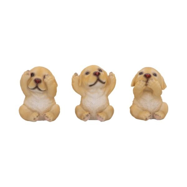 u6959a25.jpg Three Wise Golden Labradors 7.5cm