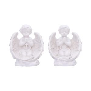 Whispers to Heaven Tea Light Holders (Set of 2)