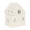 *White Gingerbread House Ceramic Oil Burner (4/20)
