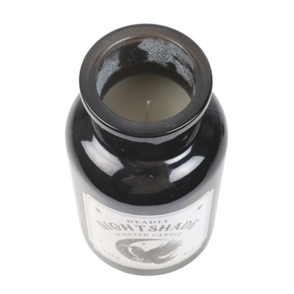 Mystic Raven Deadly Nightshade Apothecary Candle