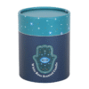 Hand of Hamsa White Rose Candle with Crystals