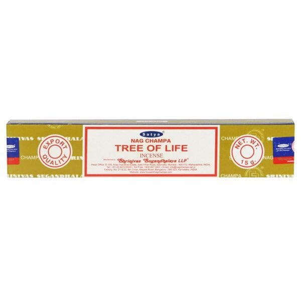 12 Packs of Tree of Life Incense Sticks by Satya