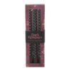Set of 3 Dark Romance Twist Taper Candles