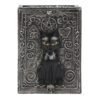 Gothic Black Cat Resin Storage Box