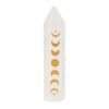 5cm Clear Quartz Moon Phase Crystal Point