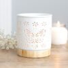 *Matte Butterfly Ceramic Oil Burner (24/48)