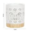 *Matte Butterfly Ceramic Oil Burner (24/48)