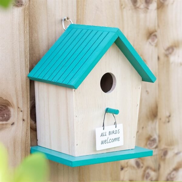 All Birds Welcome Bird House