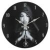 Gothic Prayer Wall Clock by Anne Stokes