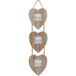 Triple Heart Photo Frame