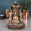Bronze Buddha Backflow Incense Burner