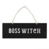 Boss Witch Wall Sign