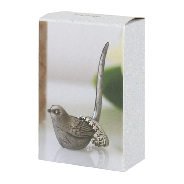 Metal Bird Ring Holder