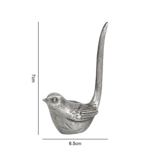 Metal Bird Ring Holder