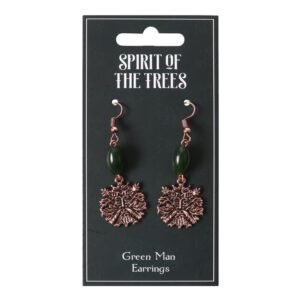 Green Man Earrings