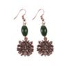 Green Man Earrings