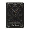 The Moon Tarot Necklace on Greeting Card