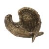 Antique Gold Angel Wing Dish