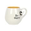 3D Bee Happy Rounded Mug