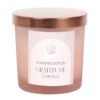 Gratitude Wild Rose Crystal Chip Candle