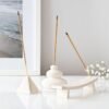 Cream Speckle Incense Ash Catcher