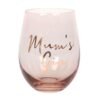 Mum's Gin Stemless Wine Glass
