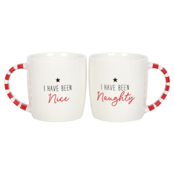 Naughty and Nice Couples Mug Set