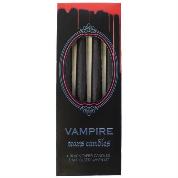 *Set of 4 Vampire Tears Unscented Candles (24/48)
