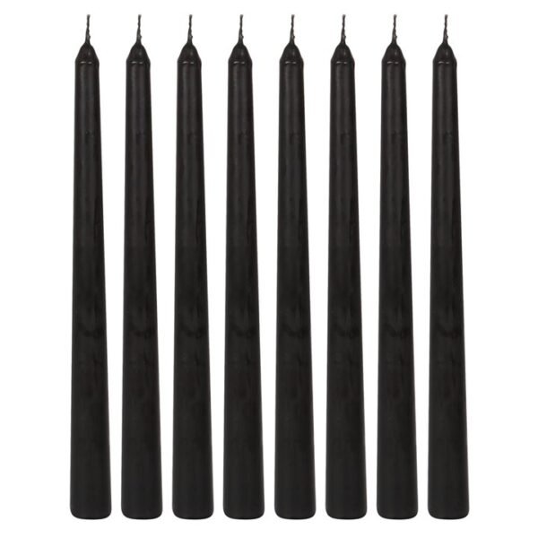 *Set of 8 Vampire Blood Wax Taper Unscented Candles (4/12)