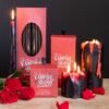 *Large Vampire Blood Wax Pillar Unscented Candle (4/16)
